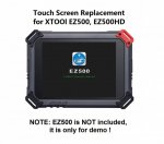 Touch Screen Digitizer for XTOOL EZ500 Gasoline EZ500HD Scanner